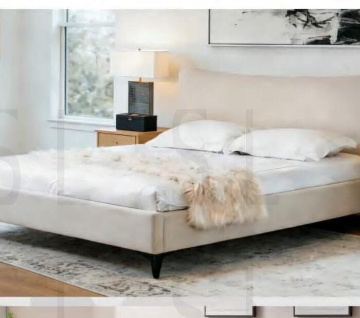 Bed with LED & Drawers – Double (140x190cm)